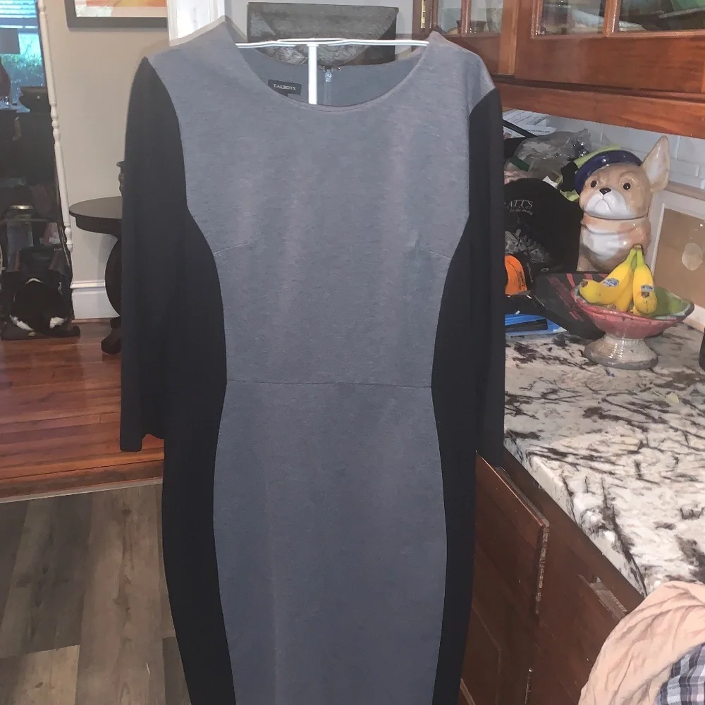 Talbots color lock midi dress. Worn‎ once .